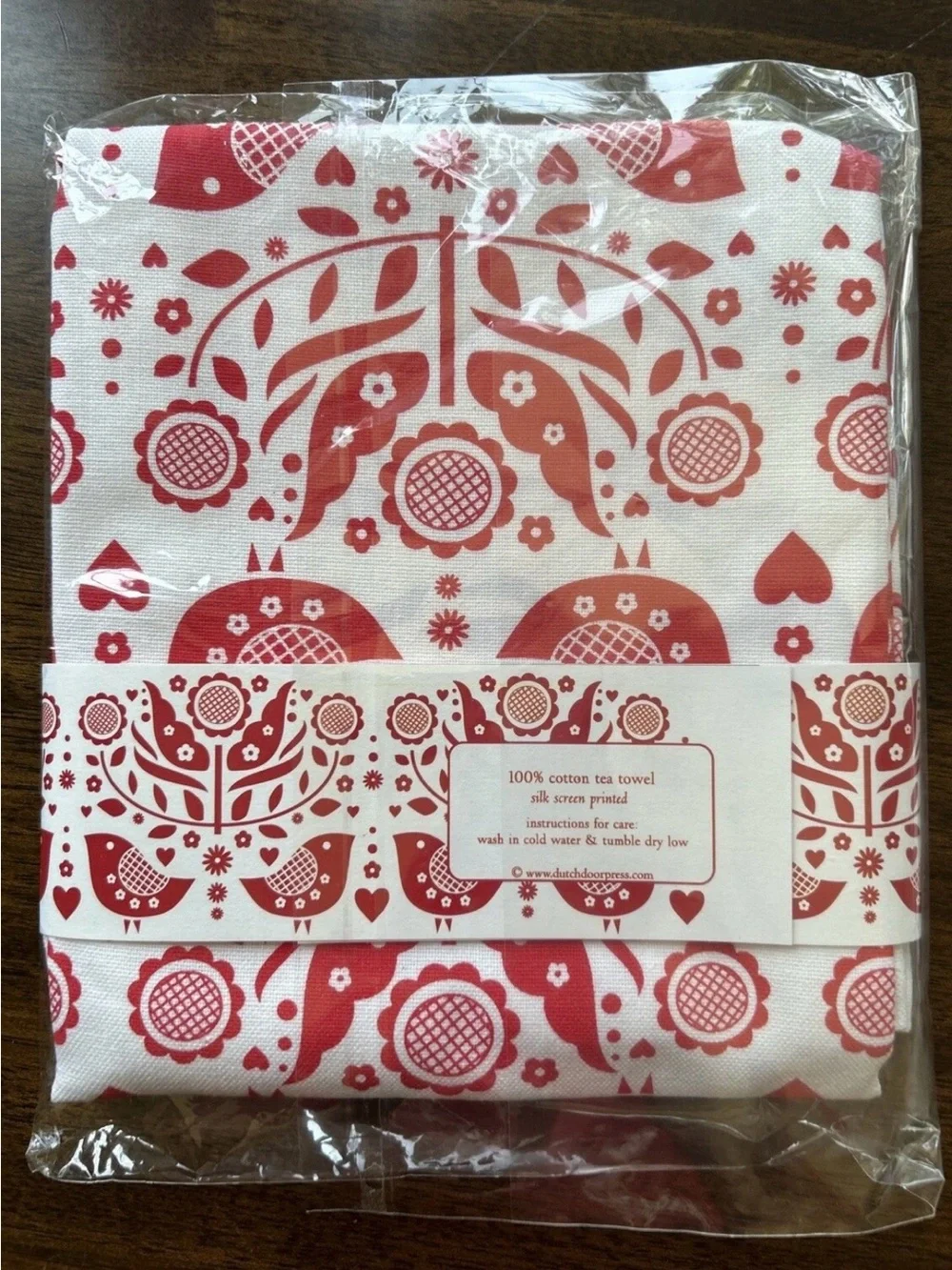 Dutch Door Press - Set Of 2 - Cotton Tea Towels -NWT